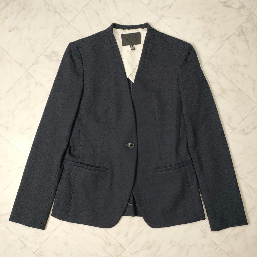 ICB Warm ette ノーカラー ジャケット スカート