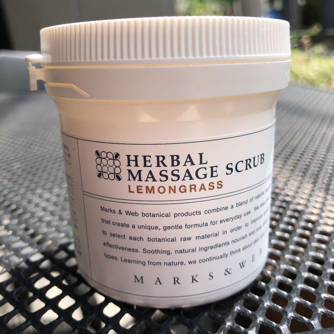 マークスアンドウェブ　バスソルト　ハーバルマッサージスクラブ