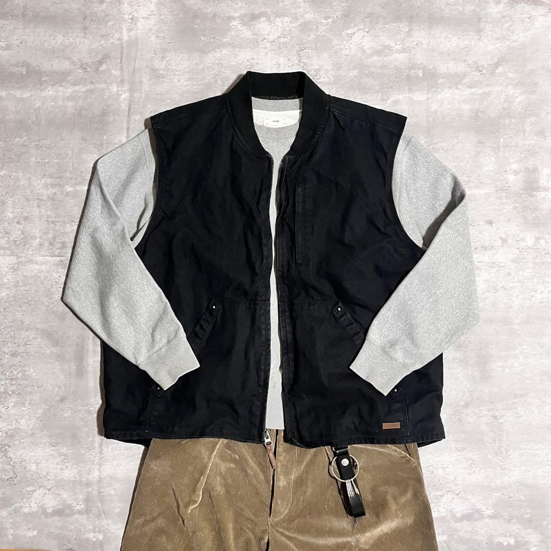 【美品】90s SMITH’S 裏ボア ダックベスト 黒 XXL