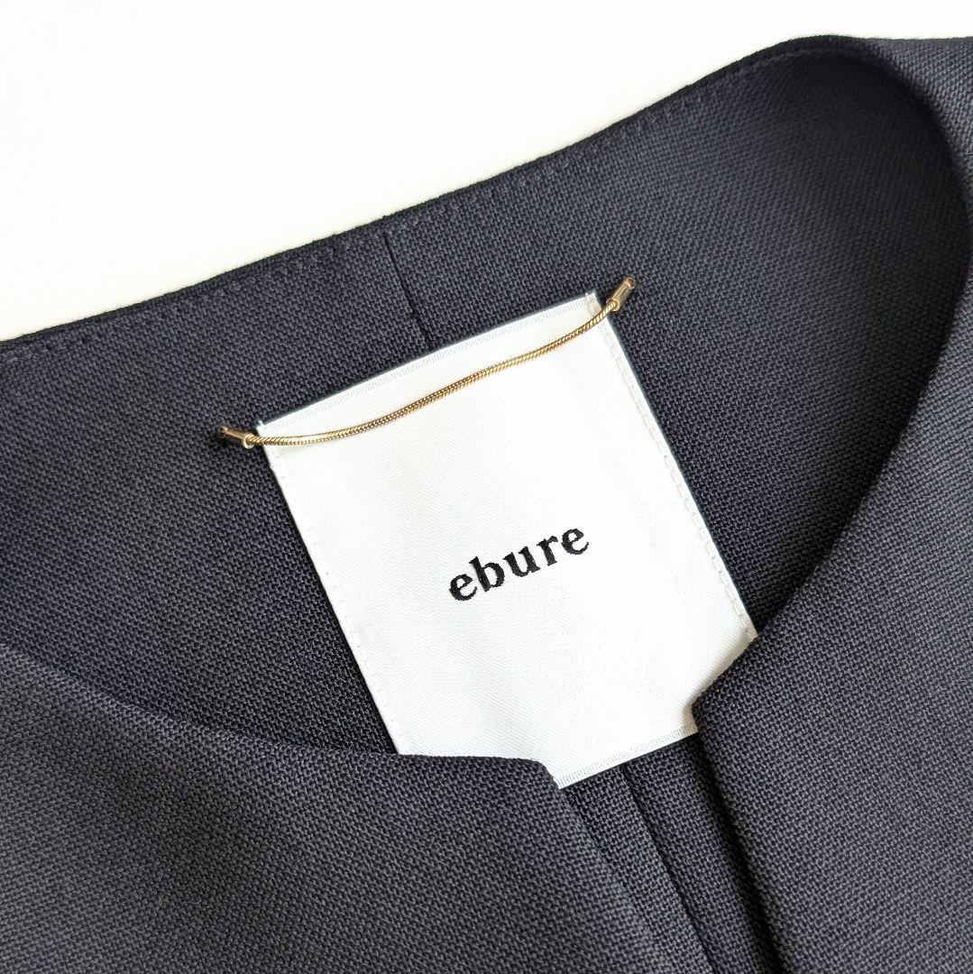 ebure ハイカウントドライウール ジレブラウス エブール ベスト