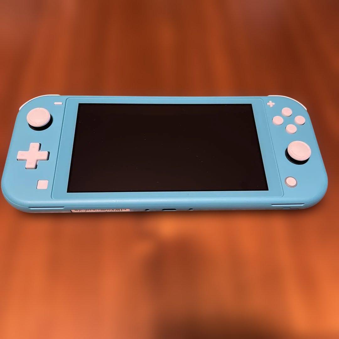 合馬公式 Nintendo Switch Lite アクアブルー 本体