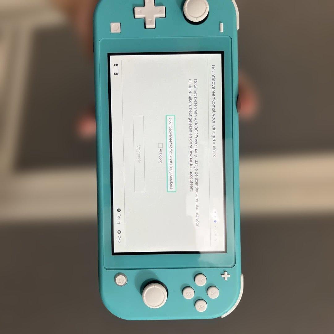 合馬公式 Nintendo Switch Lite アクアブルー 本体