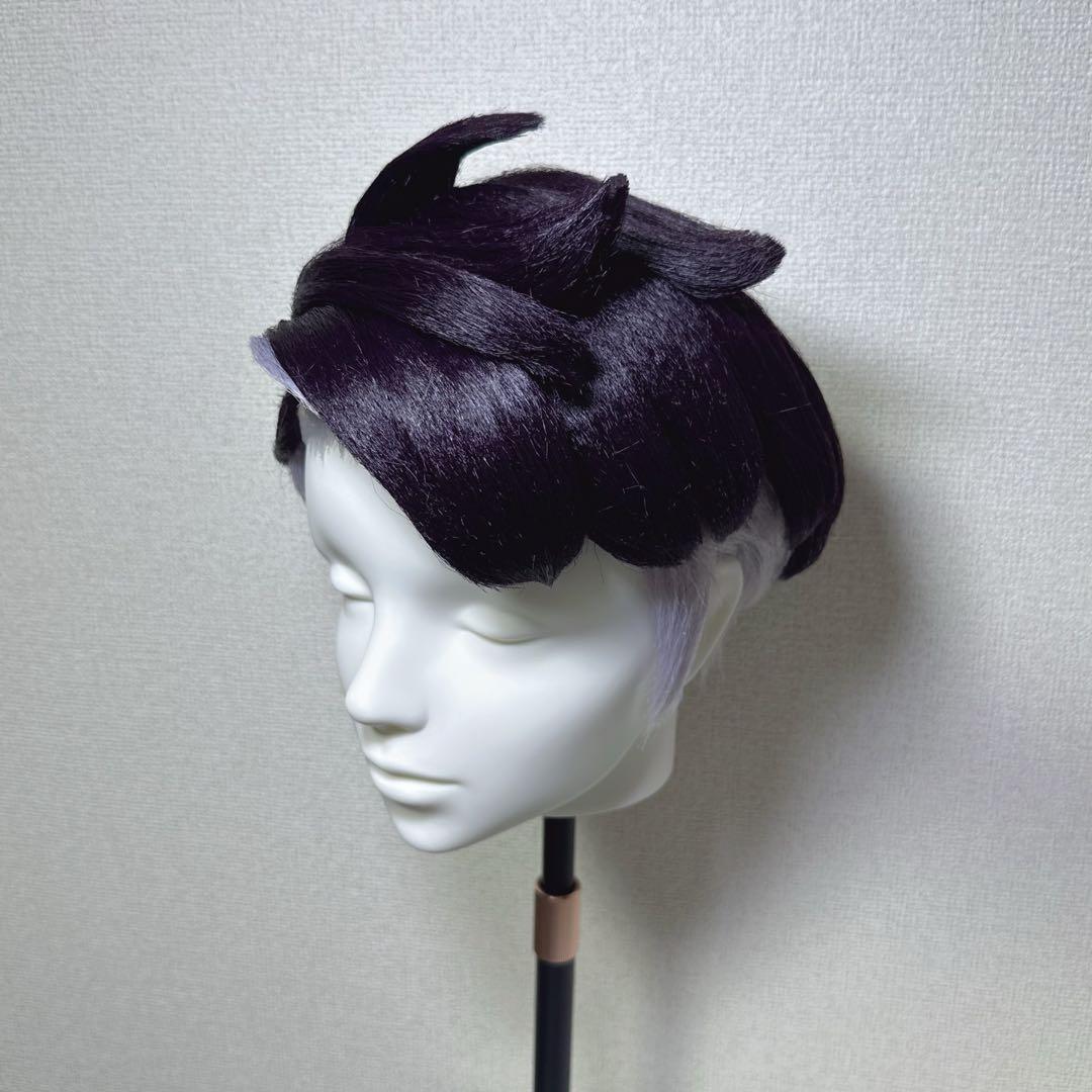 ポケモンZA カラスバ　コスプレ　ウィッグ　完成品　カットセット済み