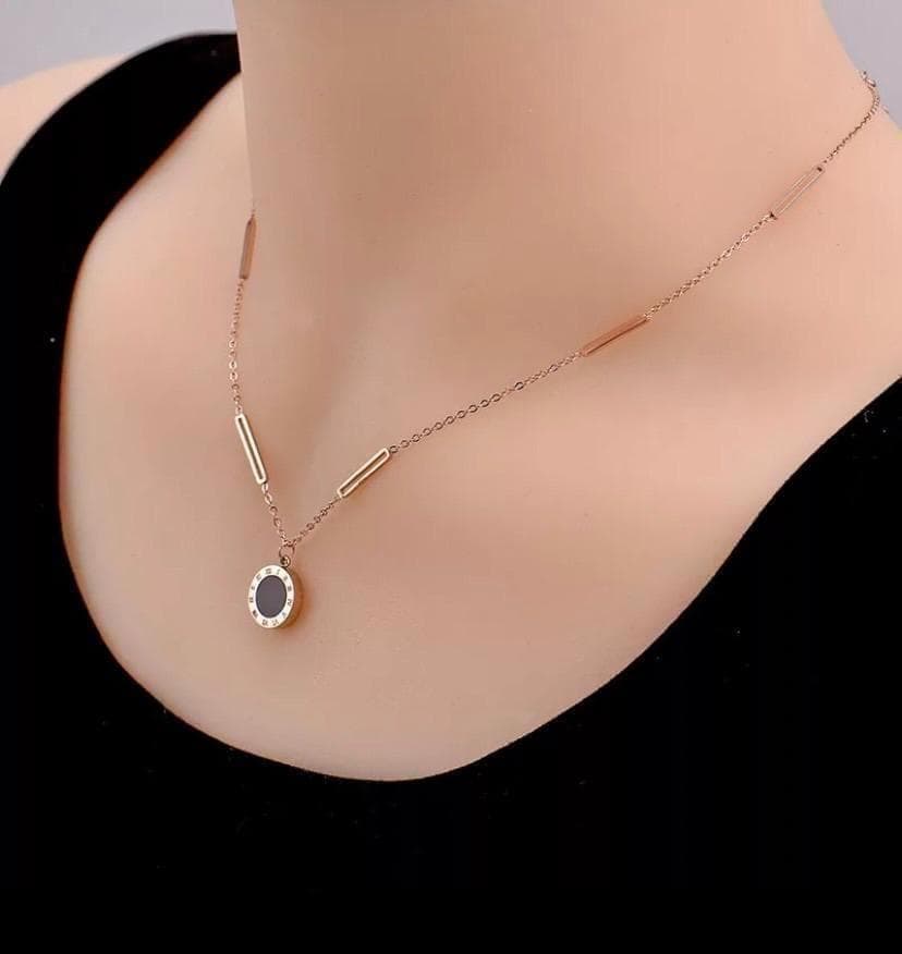 414 ローズゴールド ネックレス リバーシブル アクセサリー ジュエリー