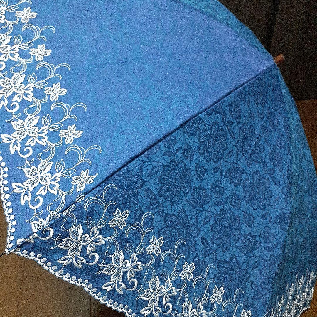 前原光榮商店　日傘　ブルー系