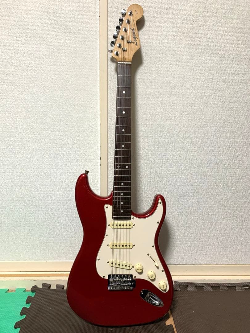 Legend レジェンド ストラトキャスター タイプ ストラト ST LST 赤