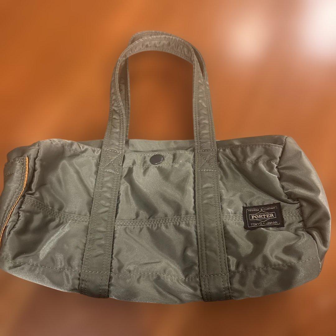 ポーター　タンカー　ミニボストンバッグＳ　セージグリーン
