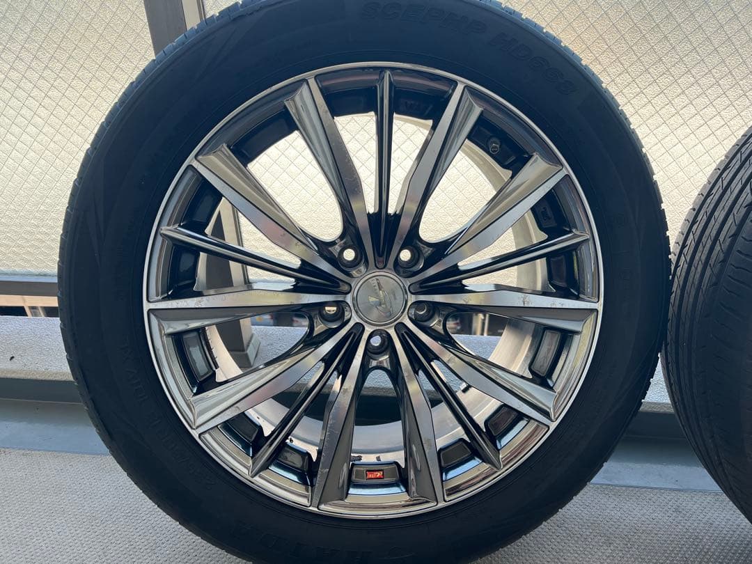 【アル/ヴェルなどに】WEDS LEONIS VX 18インチ & タイヤ4本