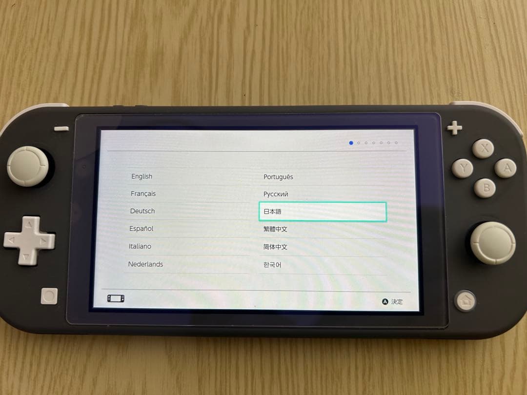 Switch Lite 本体 グレー　美品　ニンテンドースイッチ