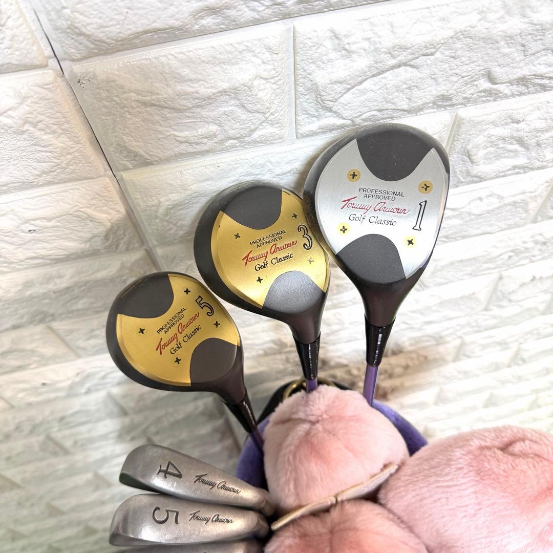 ゴルフセット　初心者応援　トミーアーマー　レディース　ラウンド仕様　打感良好