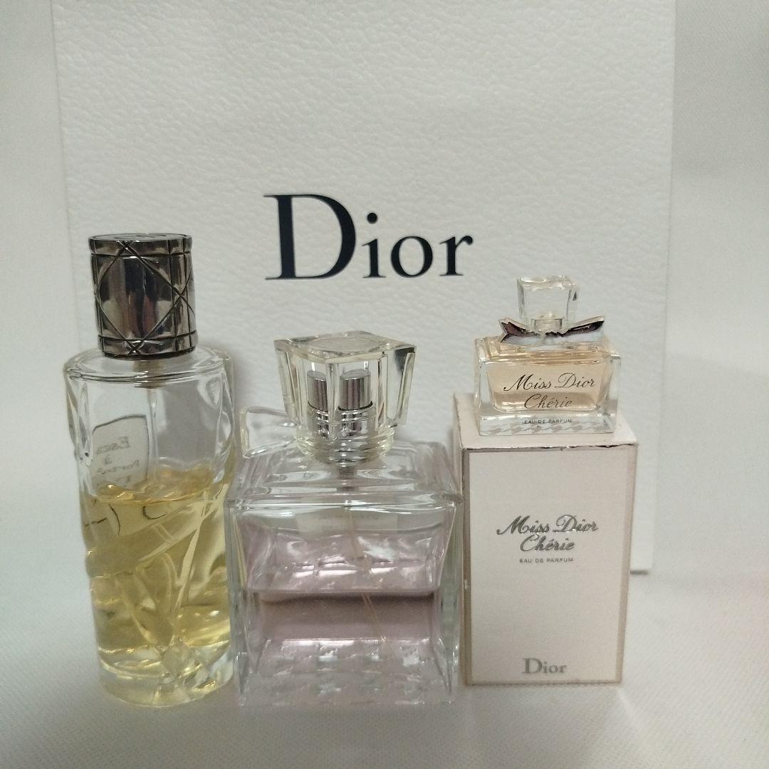 クリスチャン・ディオール　香水セット　紙袋付き。