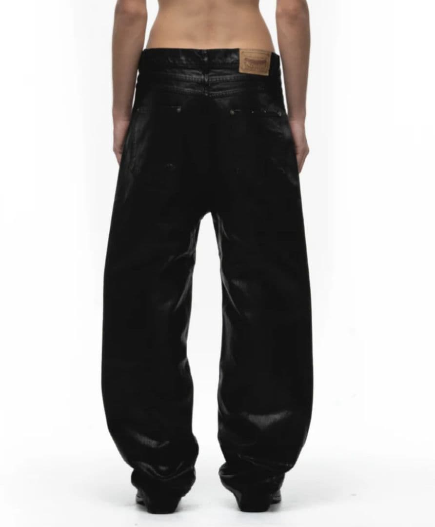 NO/FAITH STUDIOS レザーコーティングデニム