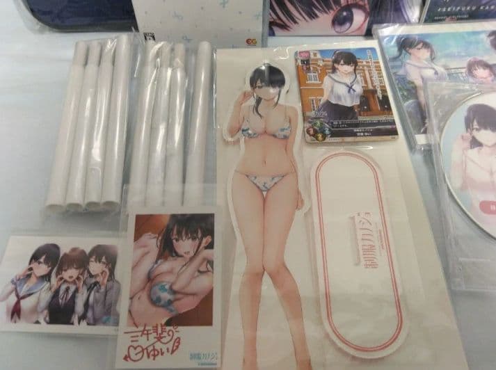 制服カノジョ ゆい初恋BOX ファミ通DXパック3Dクリスタルセット＋クリア色紙