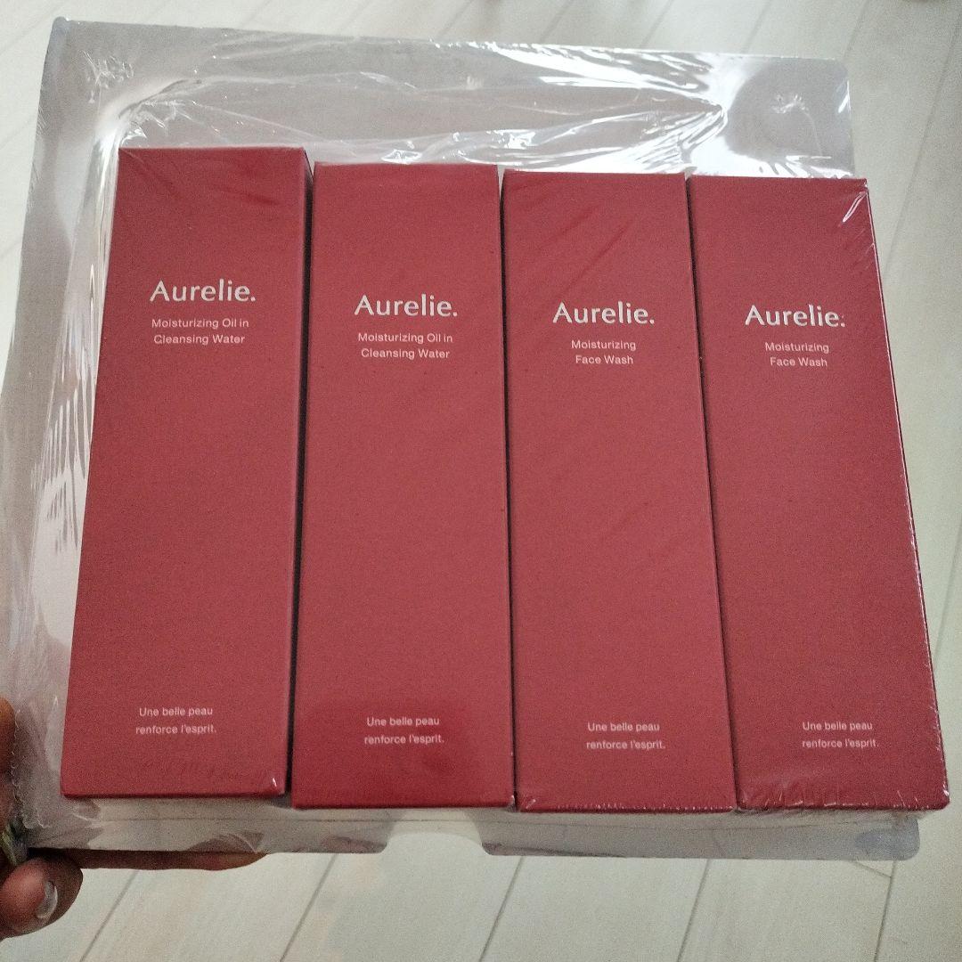 Aurelie. 保湿クレンジングウォーター 2個、洗顔2個セット MEGUMI