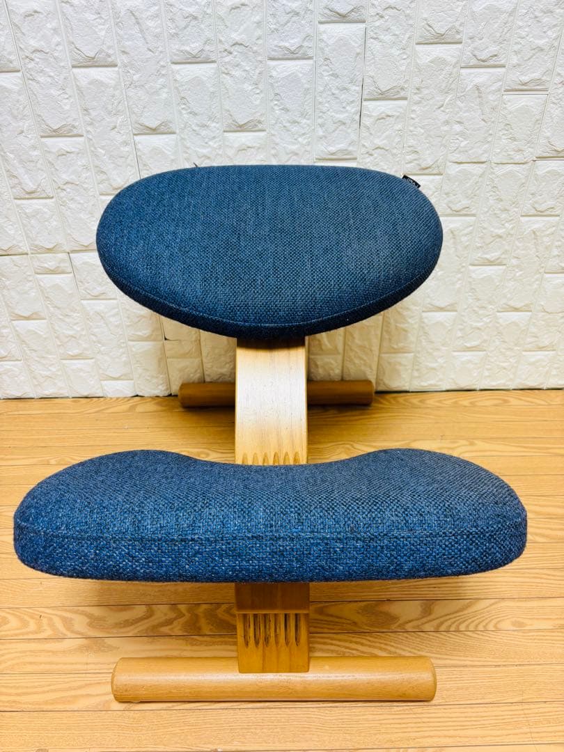 a*様 リボ社バランスイージーチェア♪姿勢矯正♪姿勢♪RYBO♪青♪ブルー♪紺♪