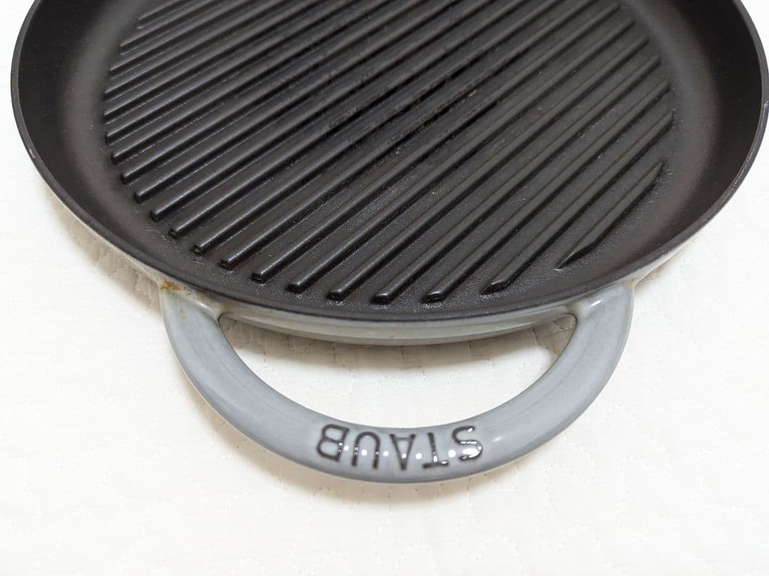 STAUBストウブピュアグリルパンスチームグリル30cmグレー