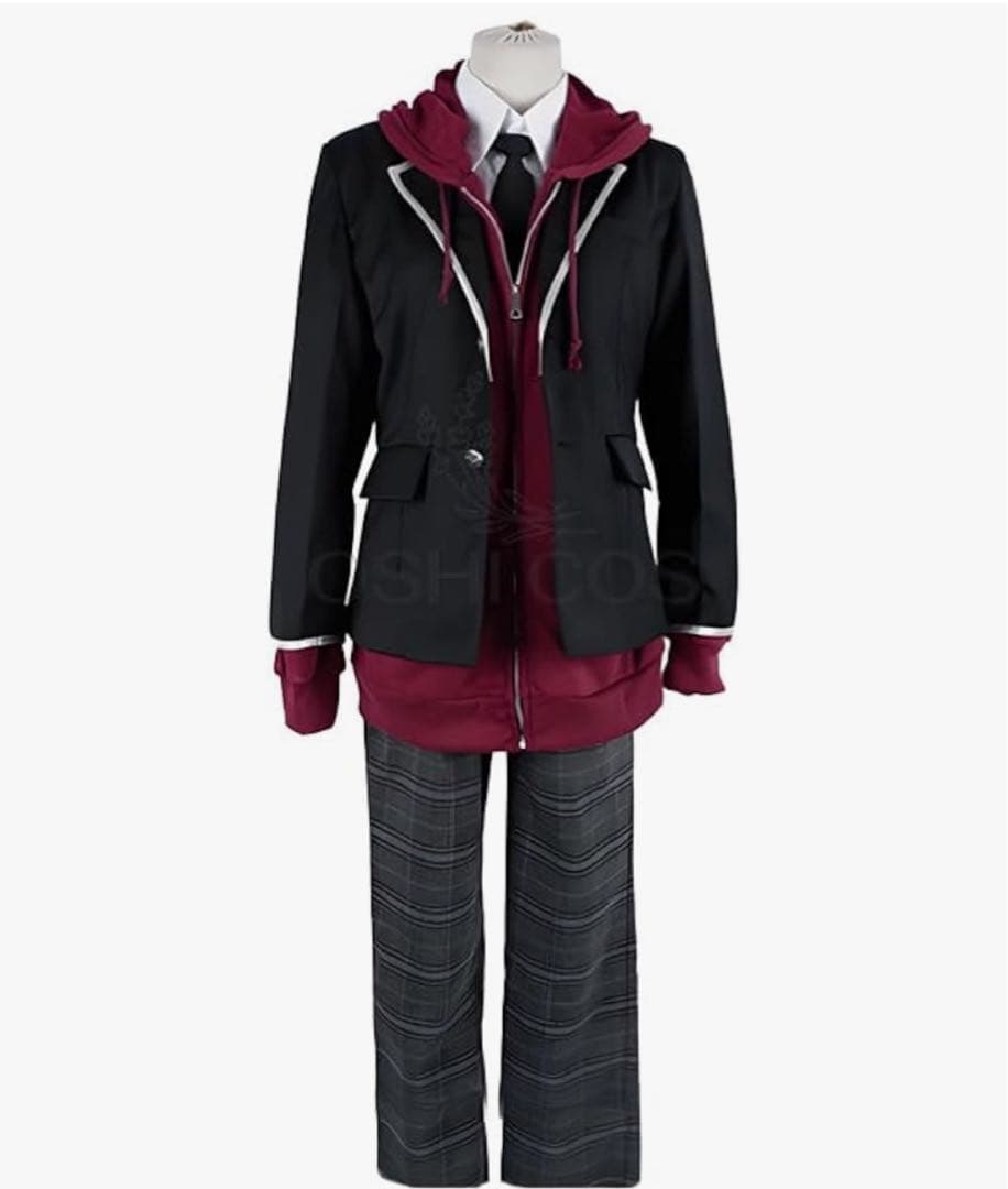 □にじさんじ 葛葉 没個性衣装 制服