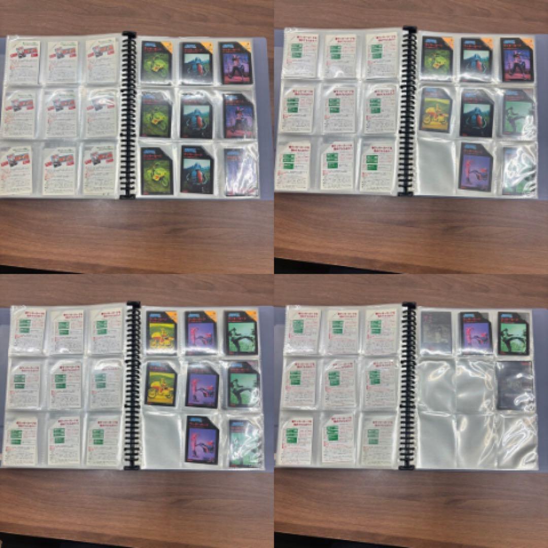 昭和レトロ カルビー 仮面ライダーカード 連番 ラッキーカード