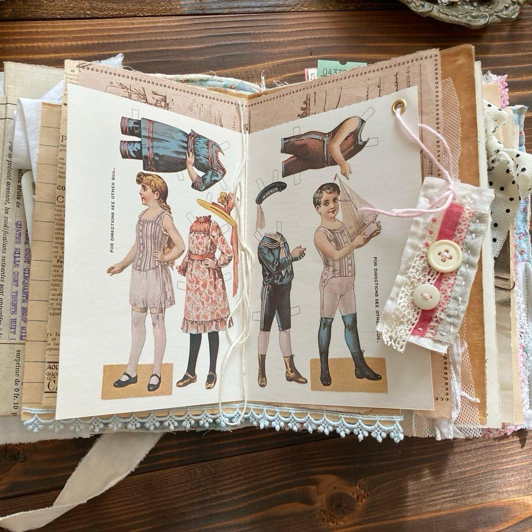 junkjournal ジャンクジャーナル雑記帳　エフェメラセット