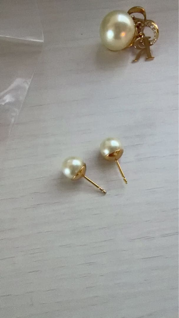 【正規品】Dior パールピアス