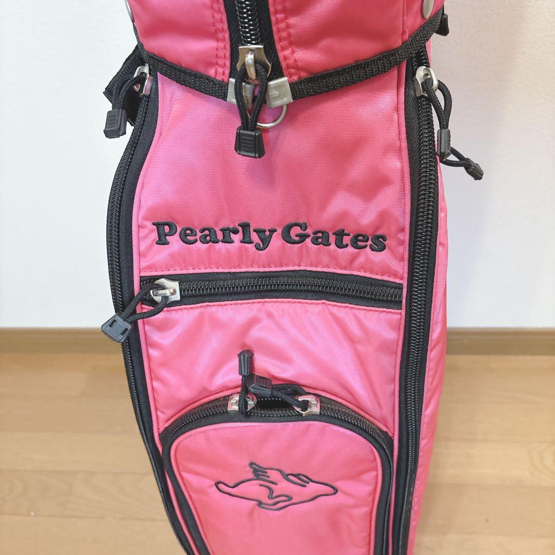 K399 パーリーゲイツ ピンクキャディバッグ