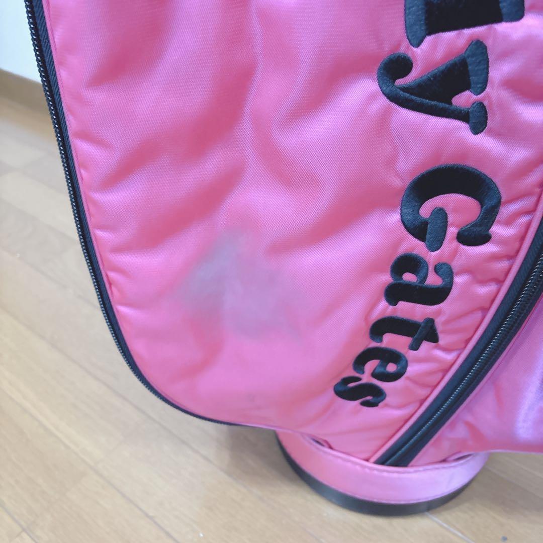 K399 パーリーゲイツ ピンクキャディバッグ