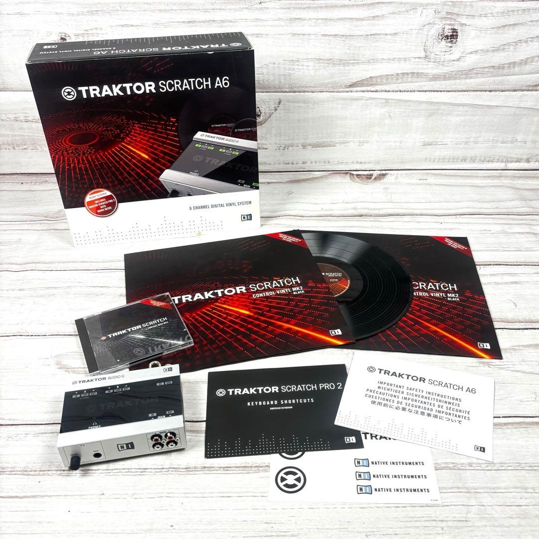 DJ機材 NATIVE INSTRUMENTS TRAKTOR SCRATCH A6
