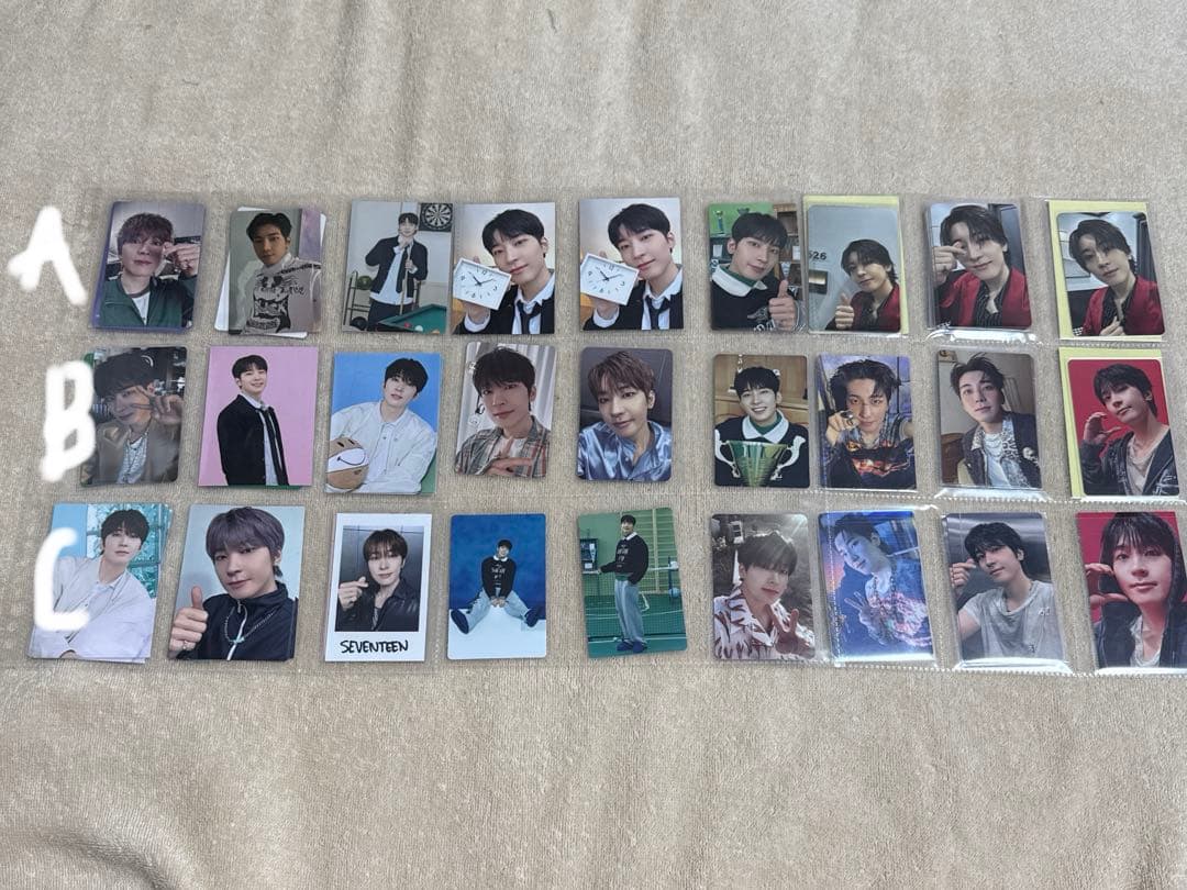 seventeen ウォヌ 封入 特典 ラキドロ トレカ まとめ売り