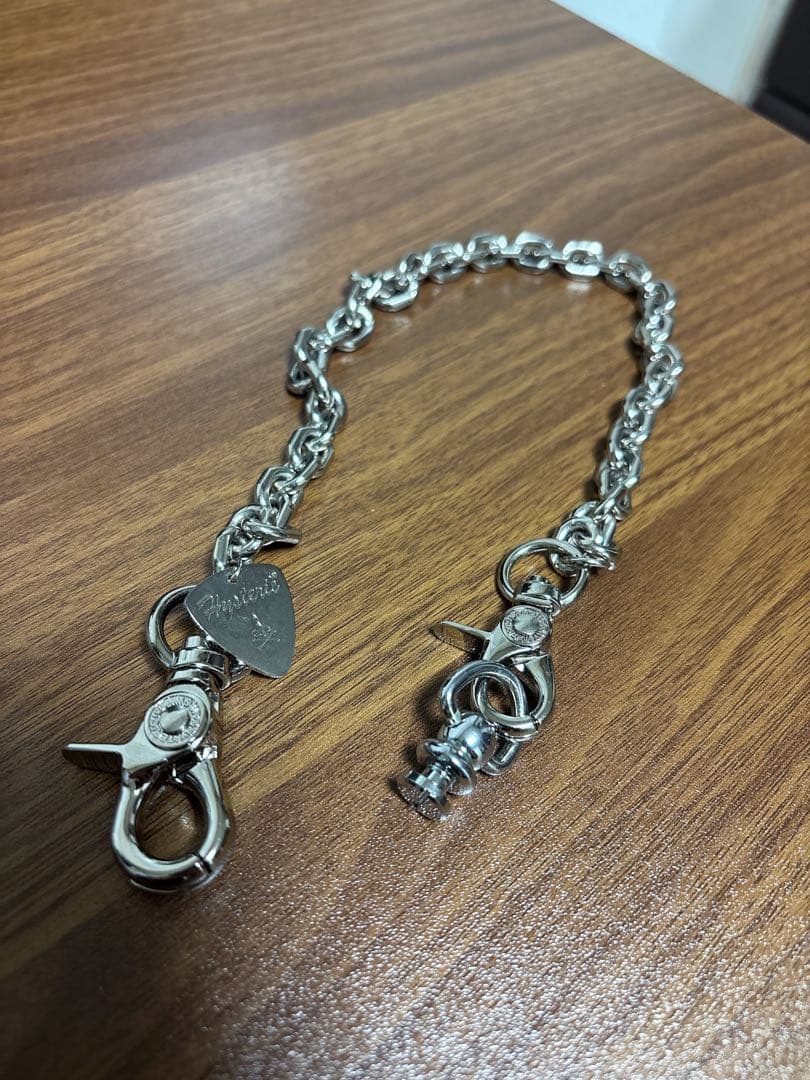 【Hysteric Glamour ウォレットチェーン】シルバー