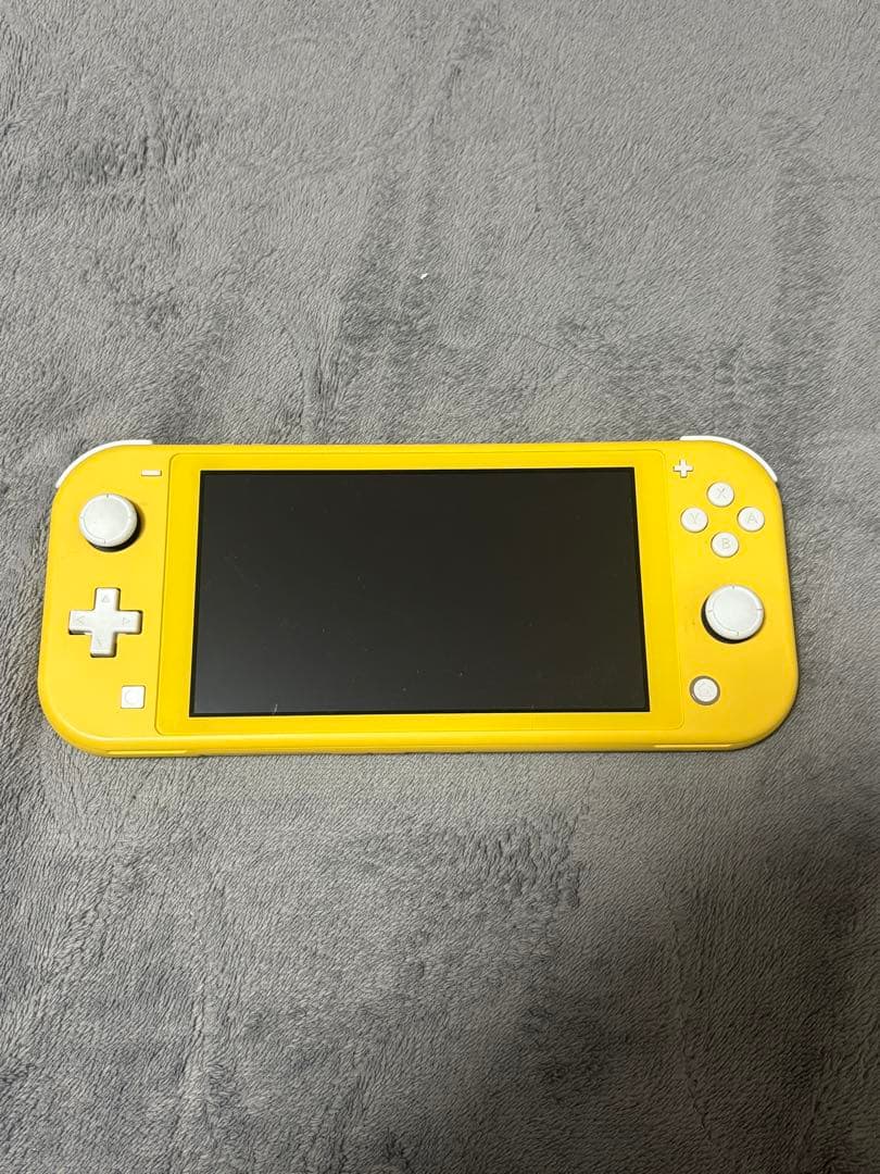 Nintendo Switch Lite イエロー 傷あり