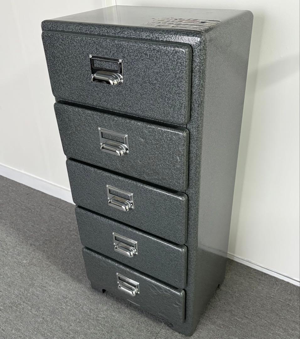 ダルトンDulton 5ドロワーズ 5段チェスト ハンマートーン キャビネット