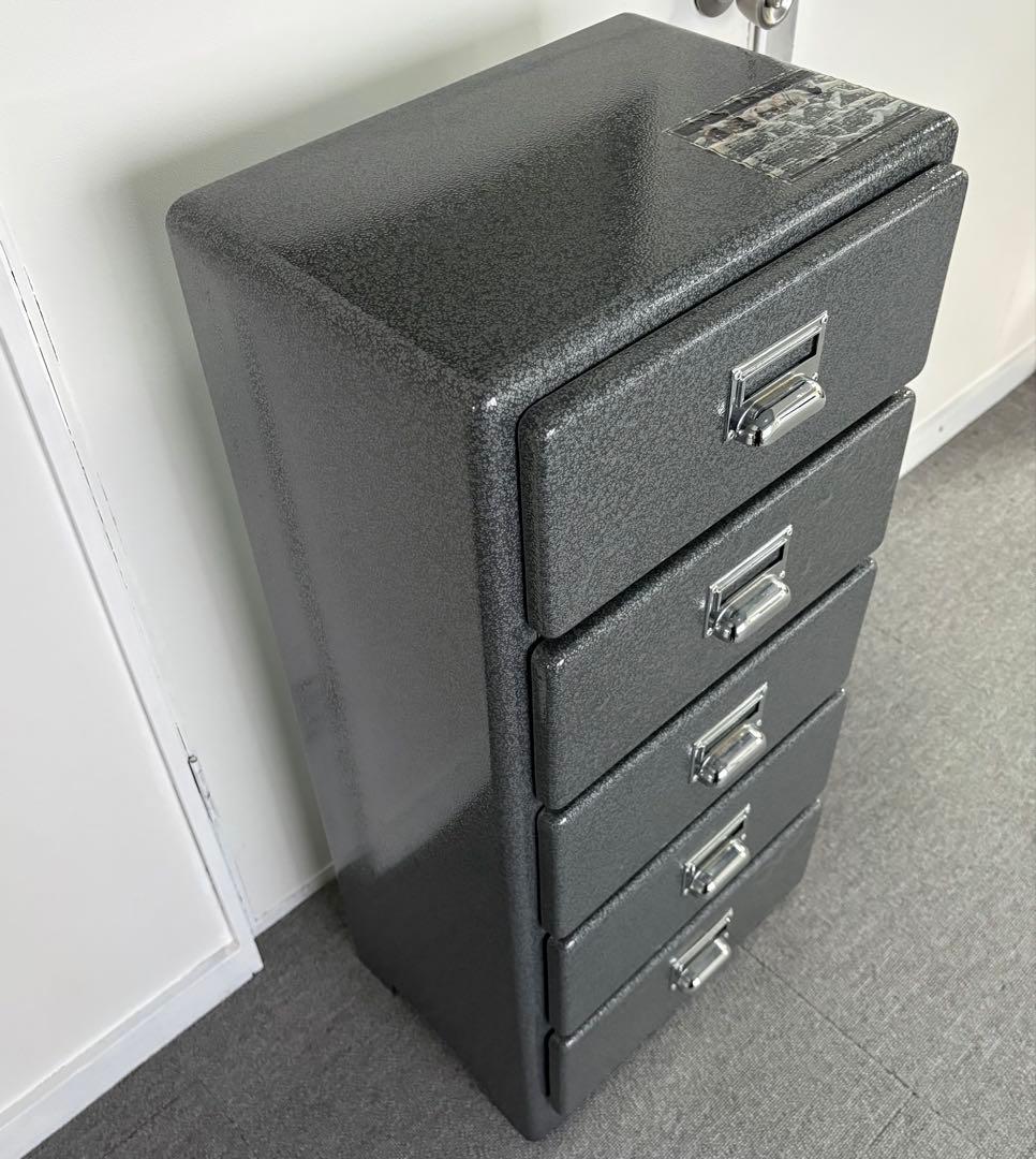 ダルトンDulton 5ドロワーズ 5段チェスト ハンマートーン キャビネット