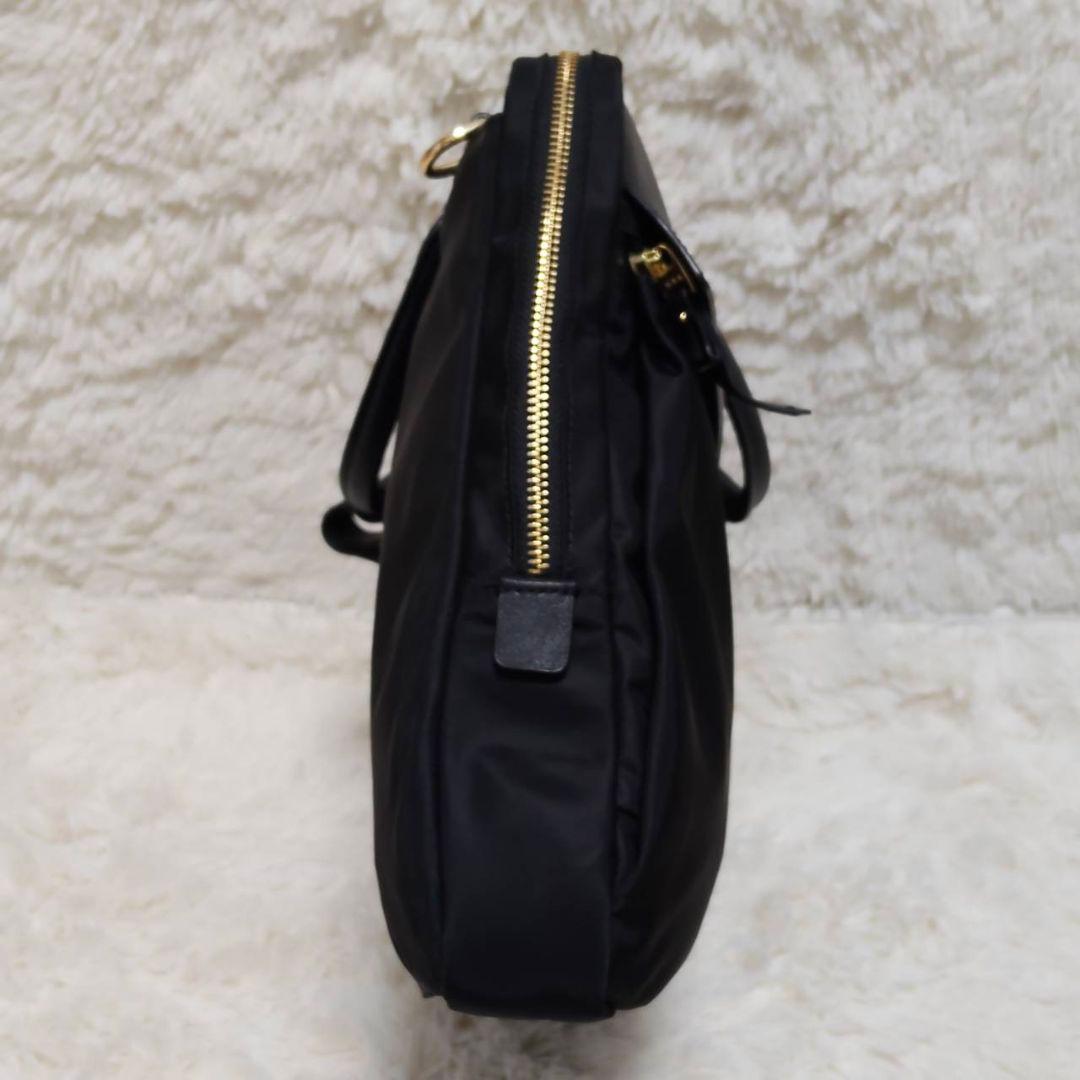 トゥミ ブリーフケース ビジネスレザー ナイロン ブラック 極美品