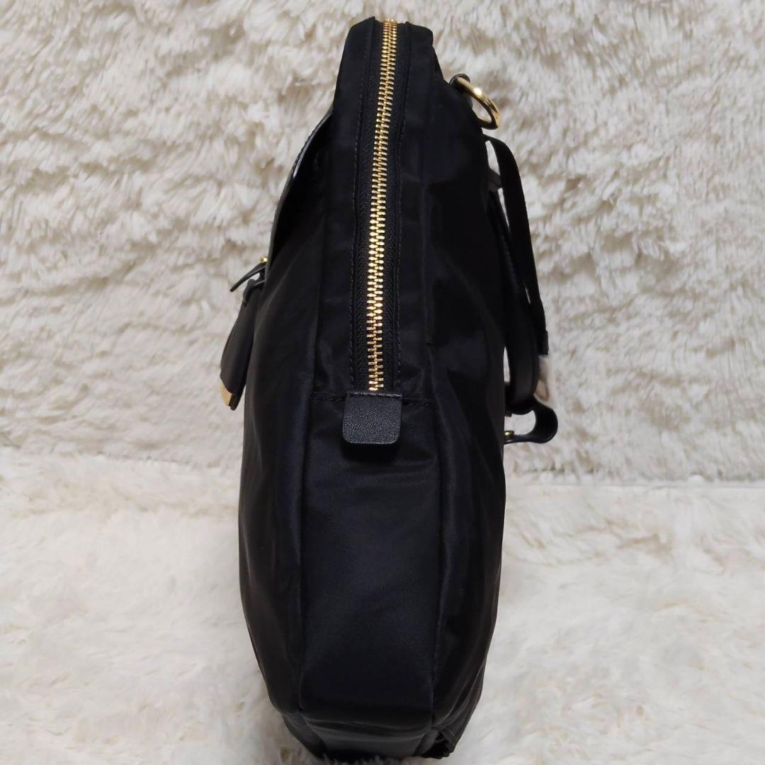 トゥミ ブリーフケース ビジネスレザー ナイロン ブラック 極美品