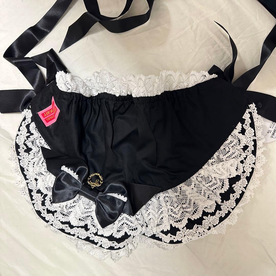 BABY THE STARS SHINE BRIGHT ハーフボンネット　黒白