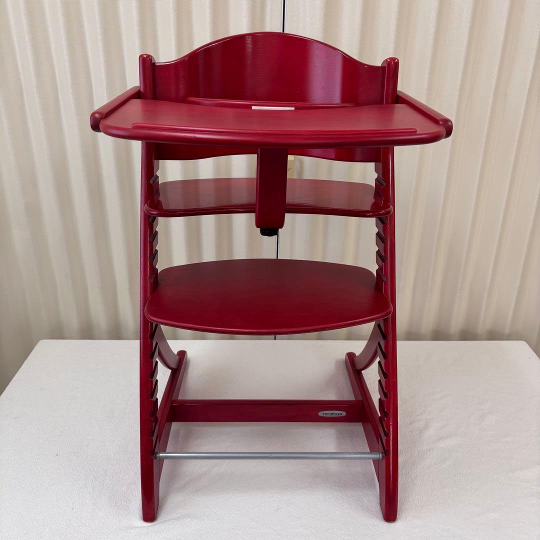 ☆除菌清掃済☆　☆綺麗☆　大和屋　すくすくチェア　イーネヌ　テーブル＆ガード付