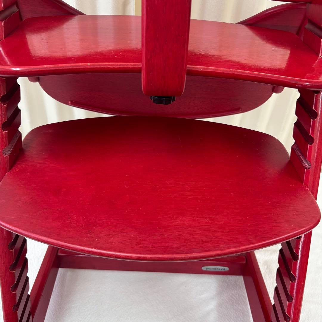 ☆除菌清掃済☆　☆綺麗☆　大和屋　すくすくチェア　イーネヌ　テーブル＆ガード付