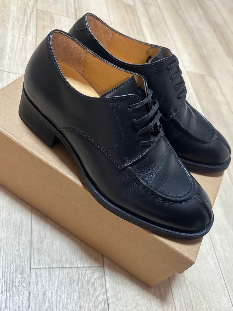 靴 shiun COW LEATHER U-TIP DERBY 41