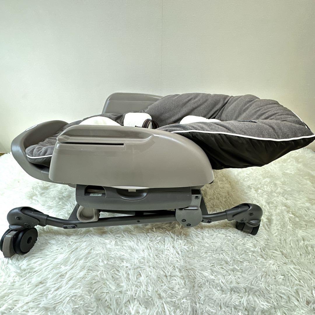 コンビ ネムリラAT BEDi 電動ハイローチェア ベビーラック ブラウン