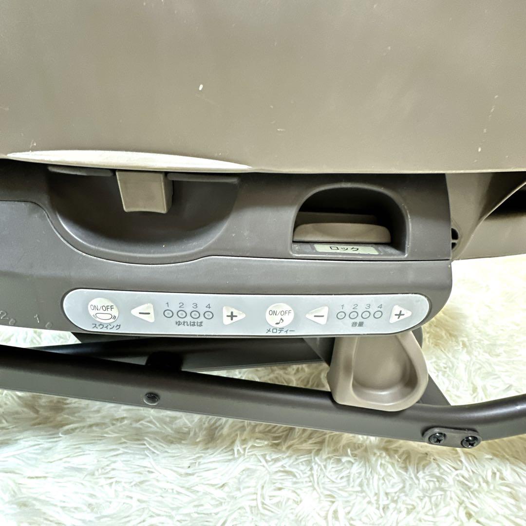 コンビ ネムリラAT BEDi 電動ハイローチェア ベビーラック ブラウン