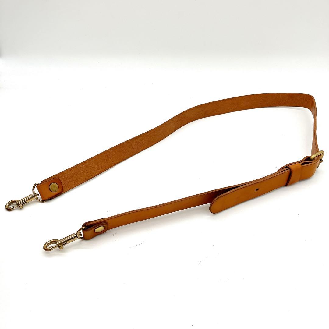 【HERZ】2wayバッグ　ボストンバッグ　口枠　レザー　キャメル