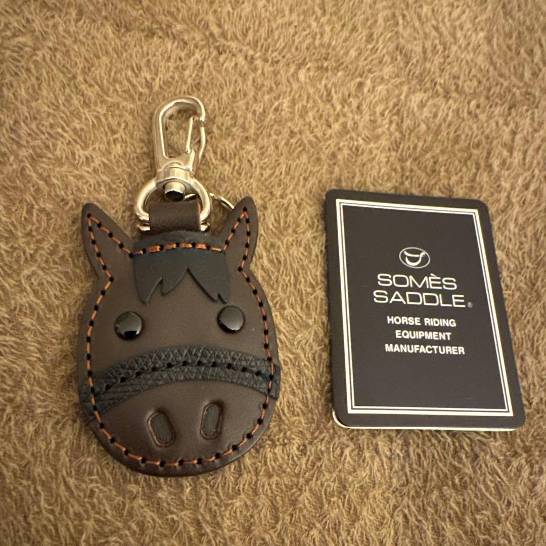 ソメスサドル　ウマメンコキーホルダー　エフフォーリア