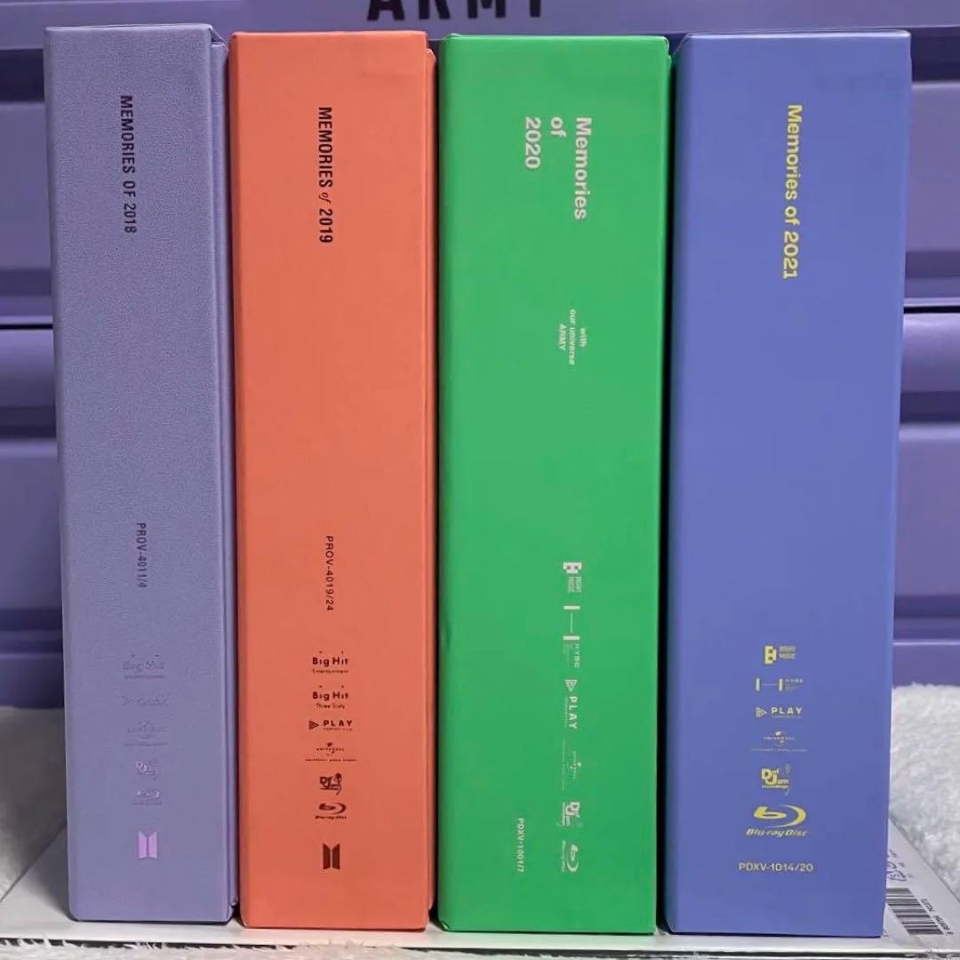 BTS MEMORIES Blu-ray 2018-2021 日本語字幕付