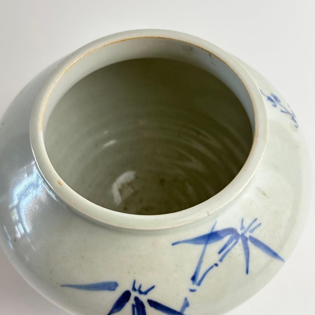 染付 壺 李朝 壷 小壺