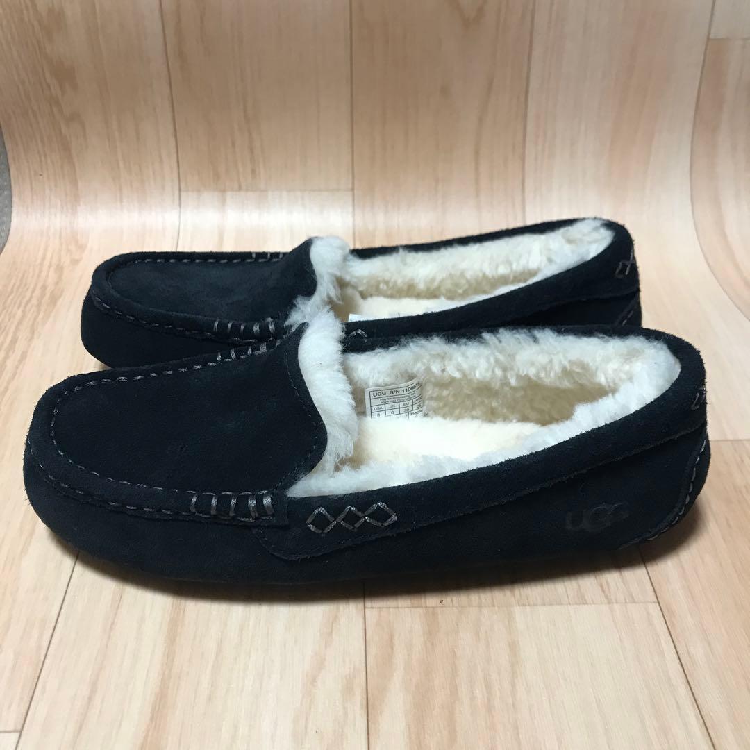 UGG ANSLEY モカシン ブラック 25㎝