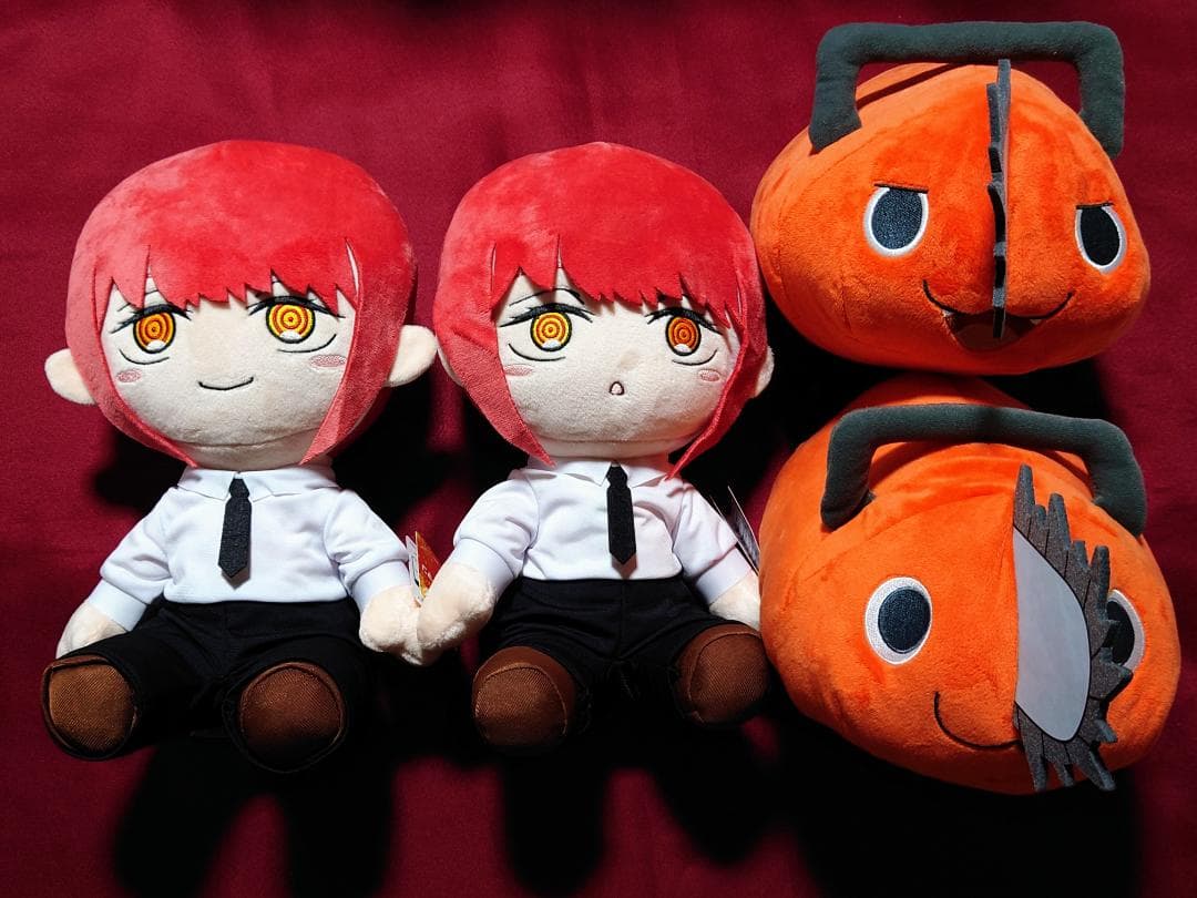 チェンソーマン　ぬいぐるみ　マキマ　ポチタ　セット