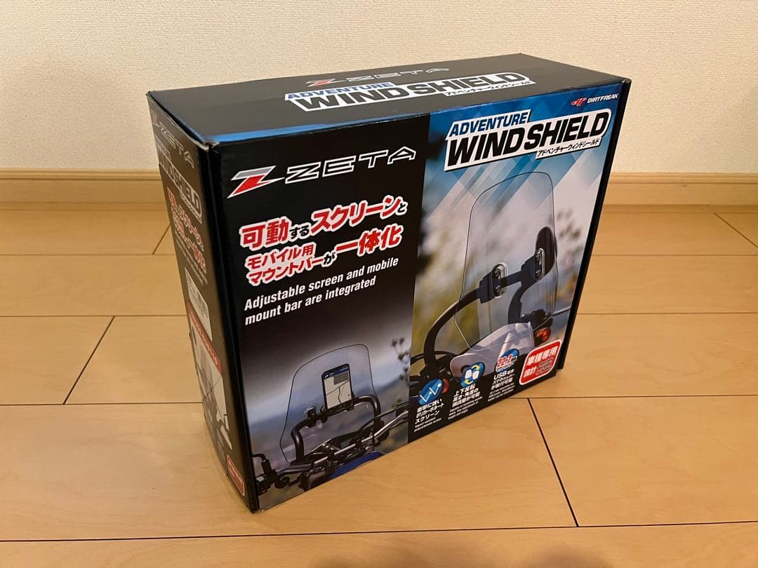 ZETA ADVENTURE WINDSHIELD クロスカブ110 CC110