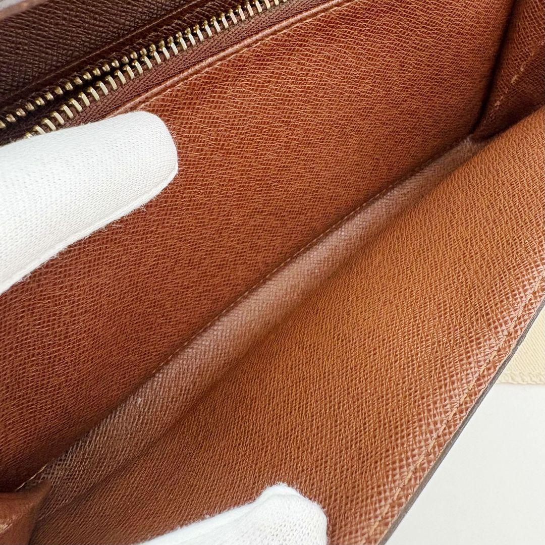 【美品】ルイヴィトン ポルトフォイユ サラ モノグラム 長財布 カード クレディ