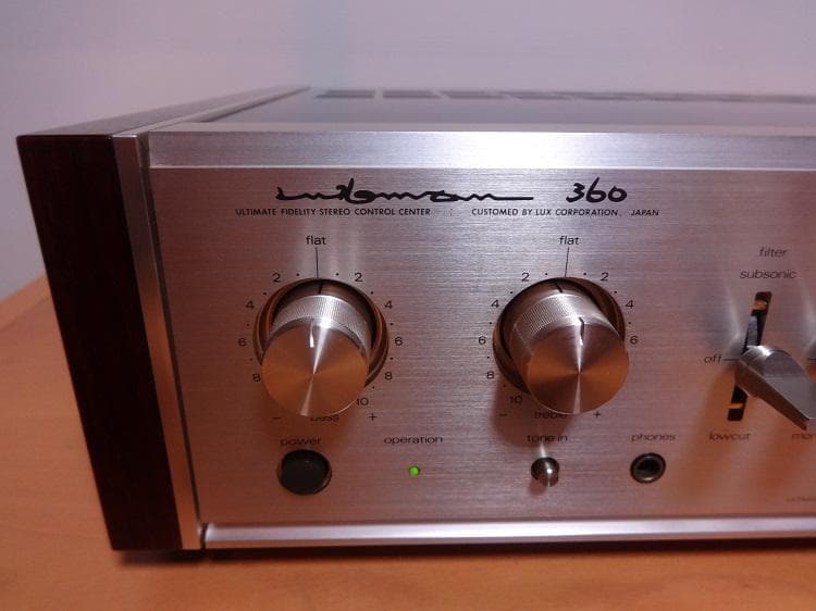は*ん様 LUXMAN CL-360真空管コントロールアンプ 美品 完動品 19