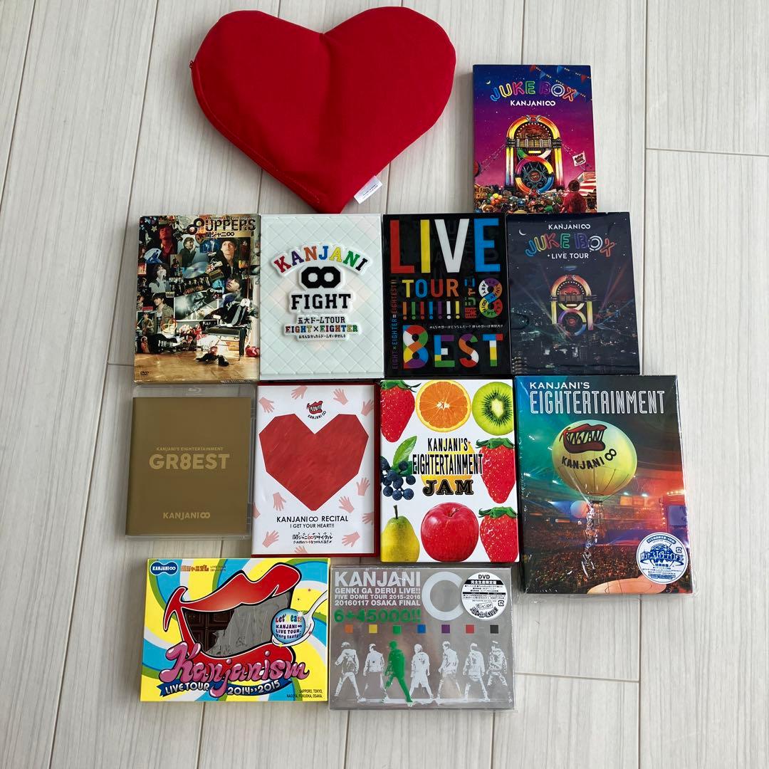 関ジャニ∞ ライブDVD等12点まとめ売り